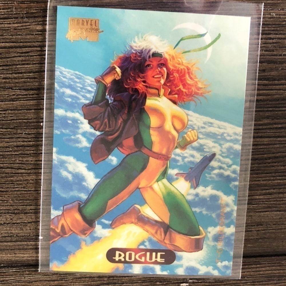 ’94 Marvel Masterpieces trading card: Rogue #101